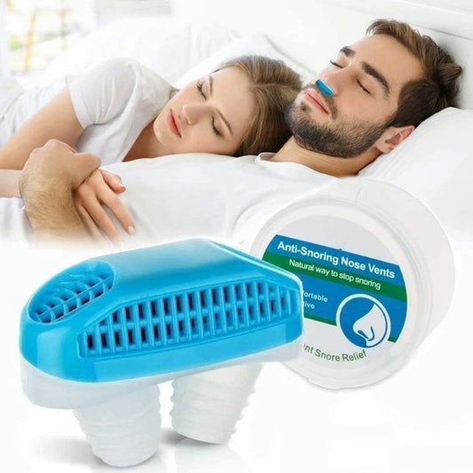 2 in 1 Anti Snoring and Air Purifier Nose Breathing Apparatus Clip